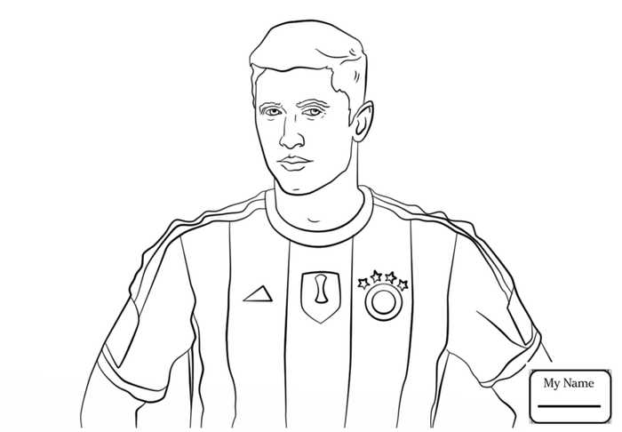 Lionel Messi Coloring Pages