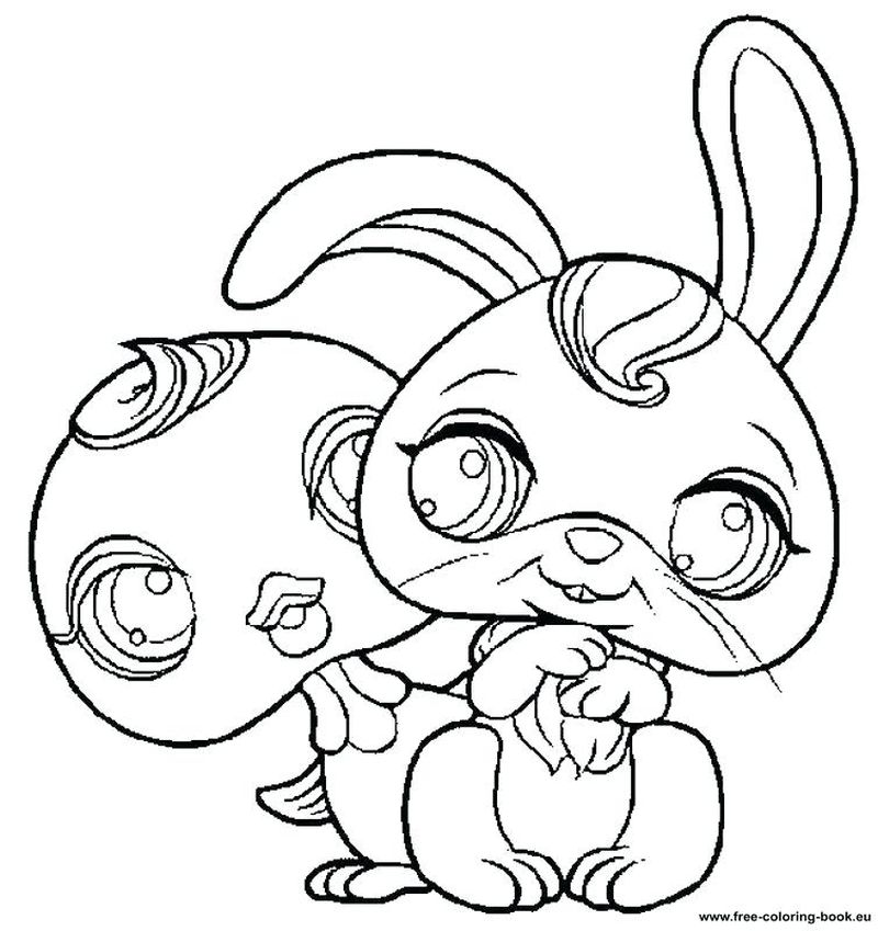 Littlest Pet Shop Buttercream Coloring Pages