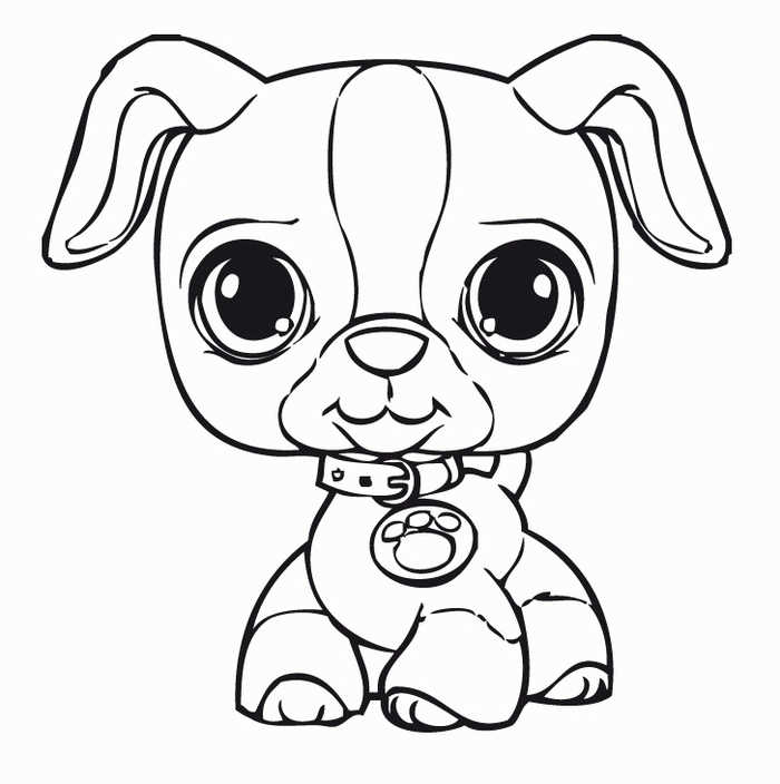 Littlest Pet Shop Coloring Page