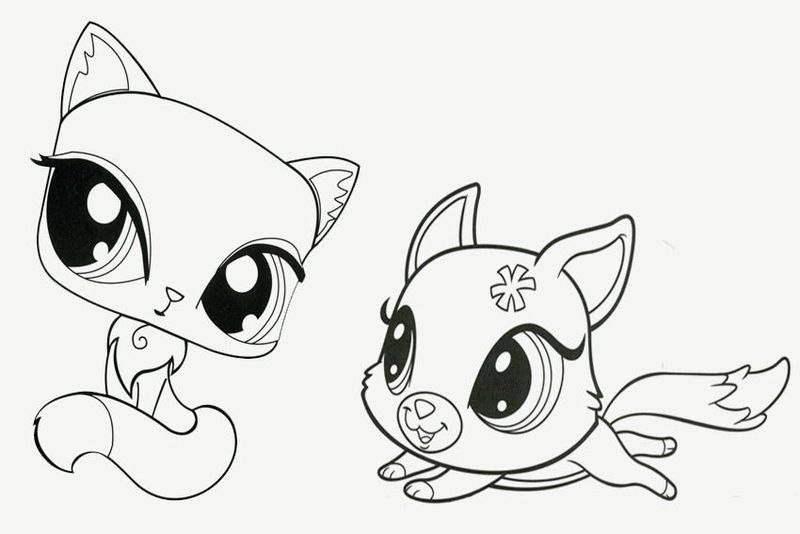 Littlest Pet Shop Coloring Pages Free