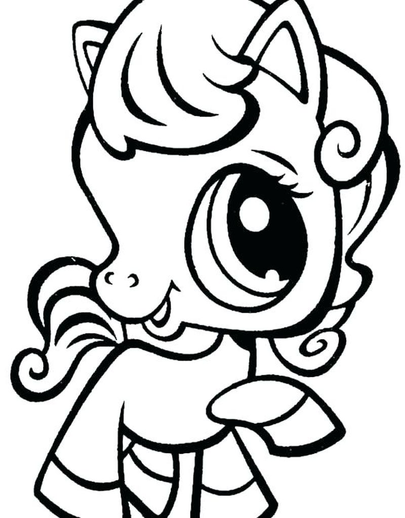 Littlest Pet Shop Coloring Pages Monkey