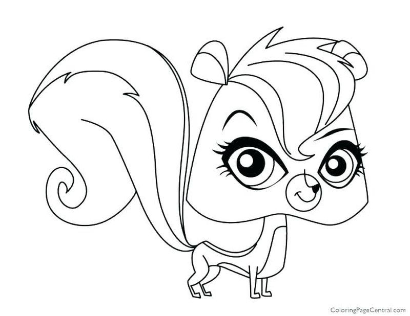 Littlest Pet Shop Coloring Pages To Color Online