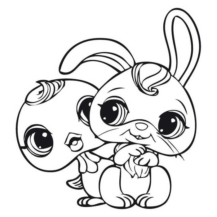 Littlest Pet Shop Coloring Pages