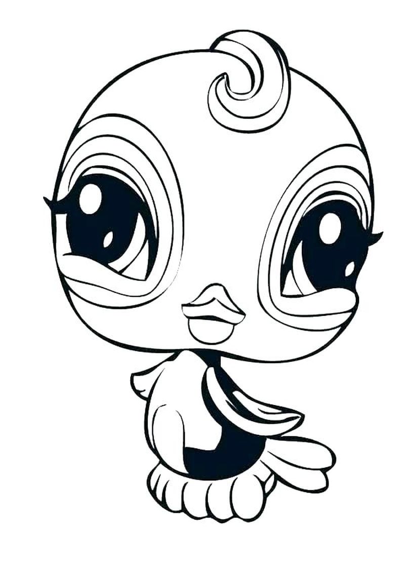 Littlest Pet Shop Minka Coloring Pages