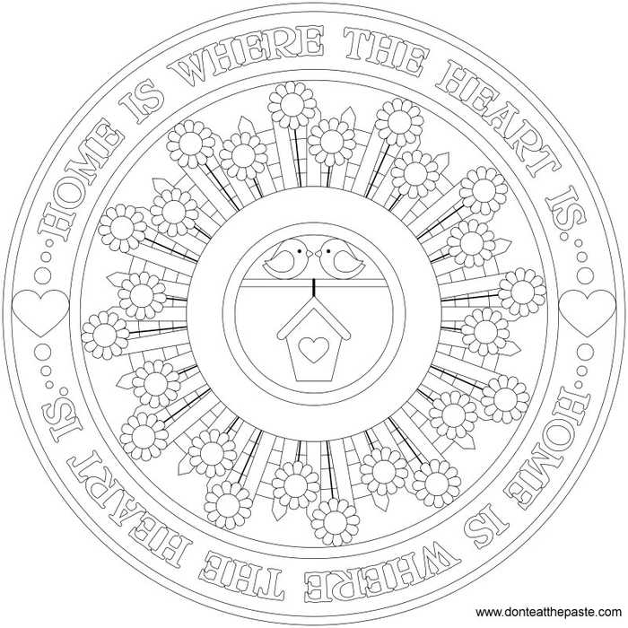 Mandala Coloring Pages Donteatthepaste3