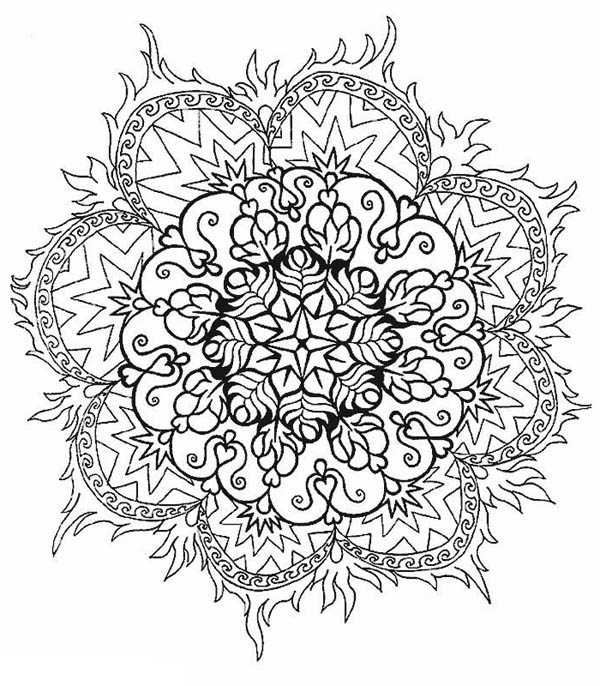 Mandala Coloring Pages Forcoloringpages1