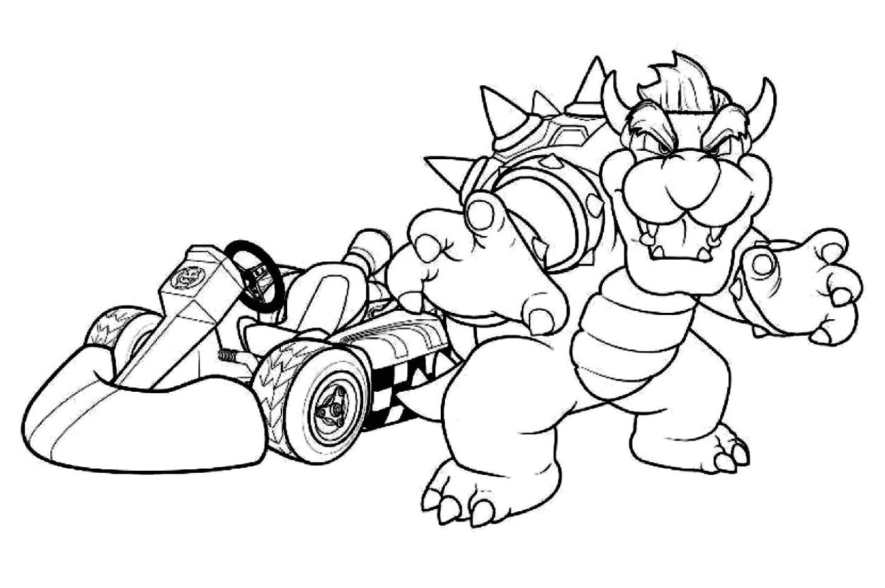 mario odyssey coloriage Élégant photographie coloriage bowser odyssey