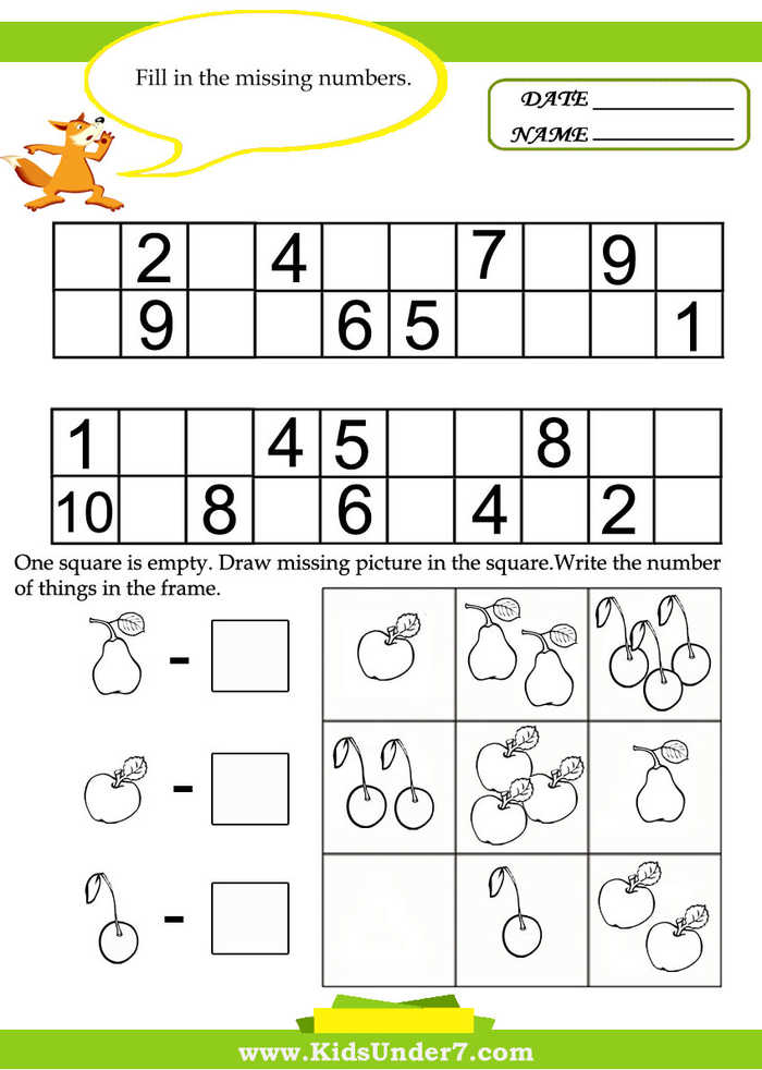 Math Coloring Worksheet