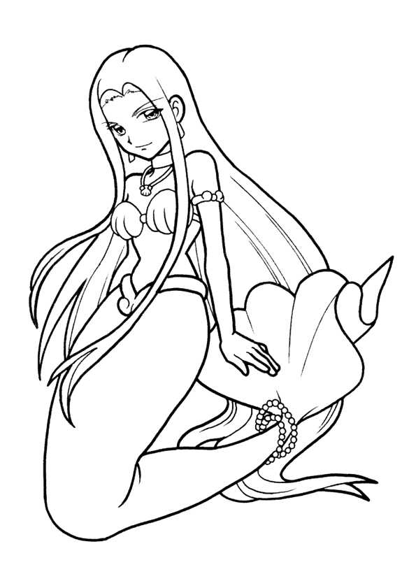 Mermaid Coloring Pages