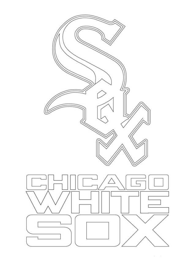 Mlb Coloring Pages Chicago White Sox