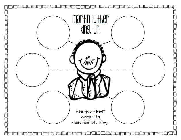 Mlk Printable Worksheet