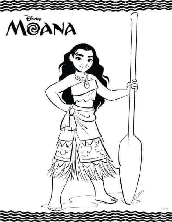 Moana Coloring Pages