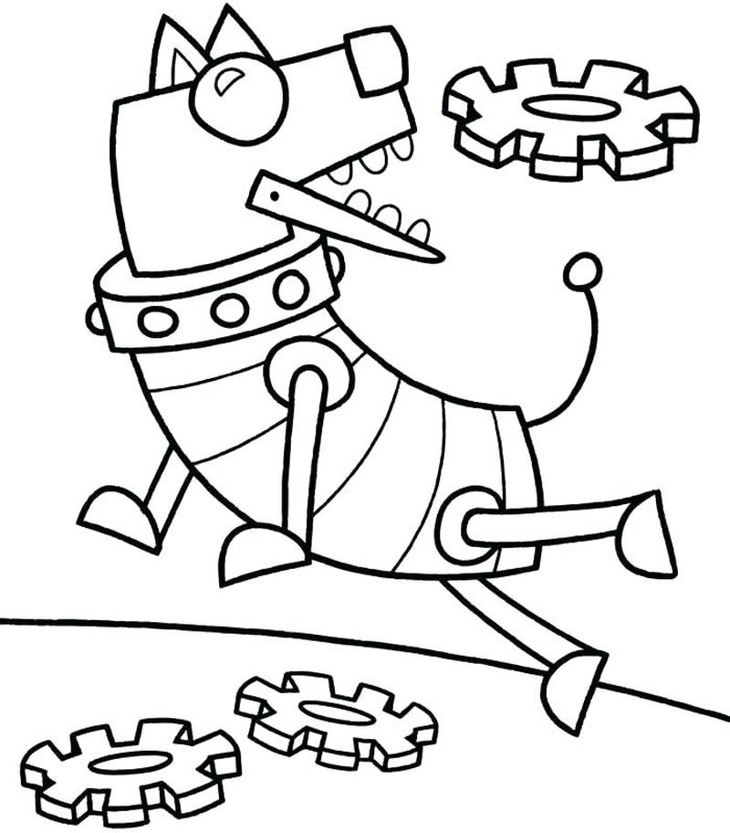 Monster Robot Coloring Pages