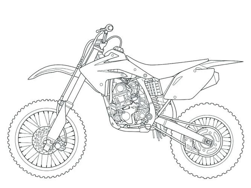 Motorcycle Coloring Pages That You Can Print