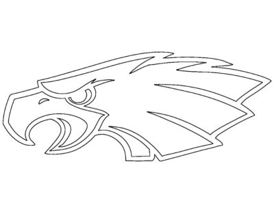 nfl philadelphia eagles coloring page