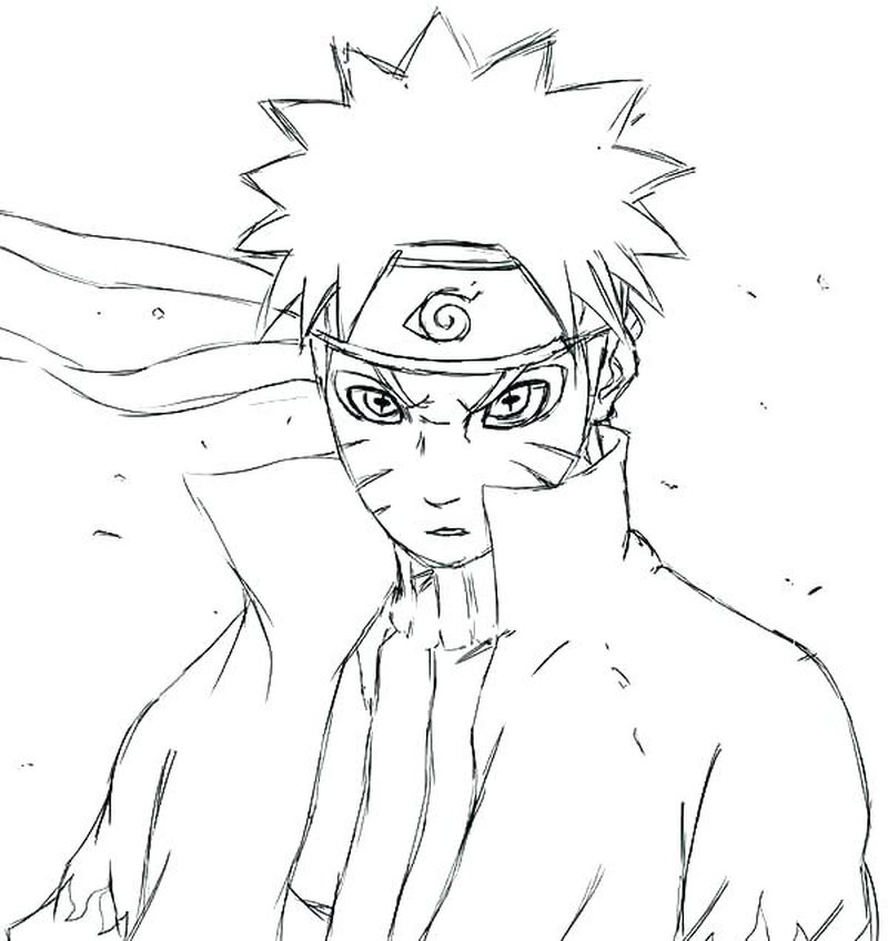 Naruto Coloring Pages Doll Palace