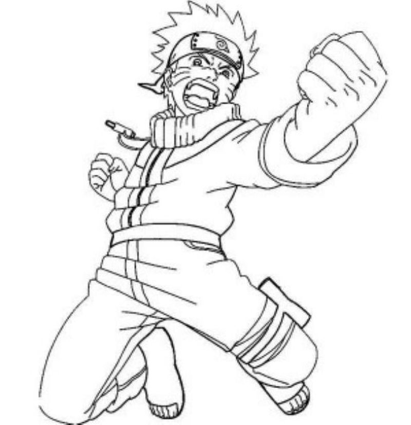 Naruto Shippuden Coloring Pages