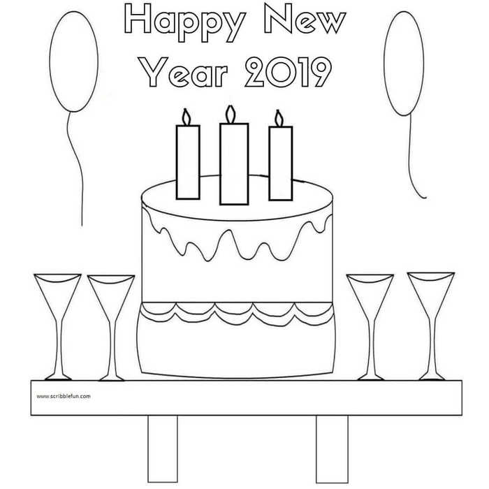 New Year Printable