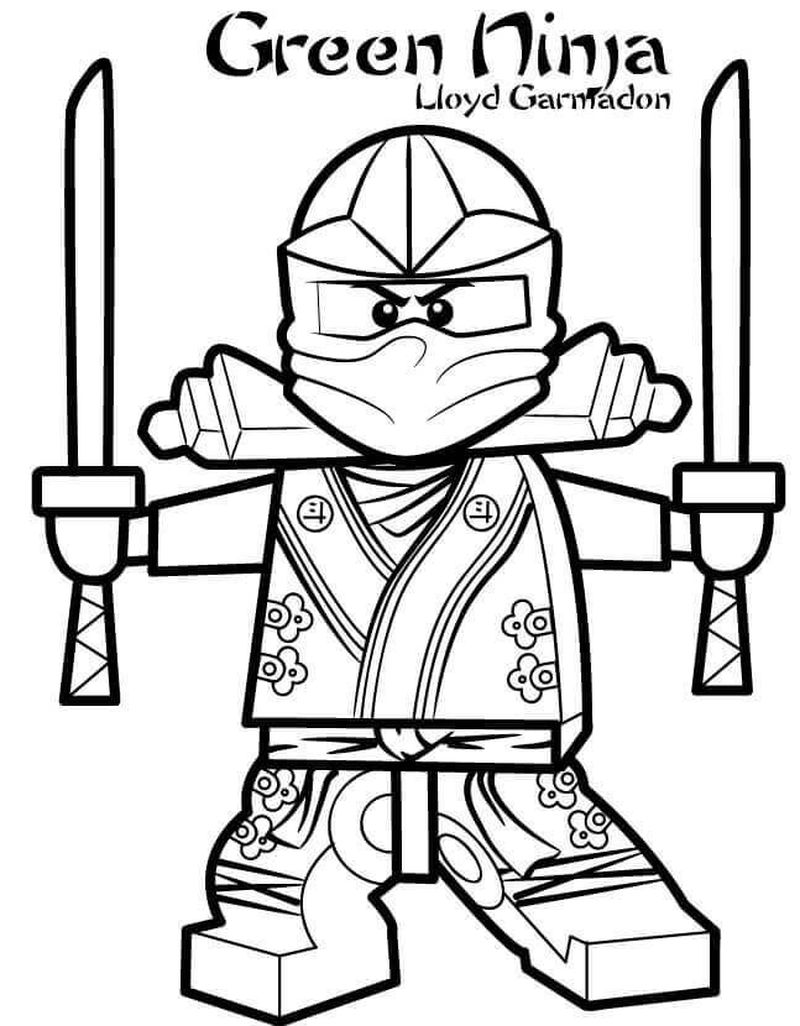 Ninja Coloring Pages To Print