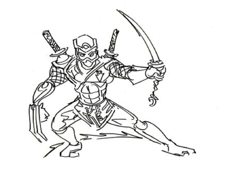 Ninja Turtle Easter Coloring Pages