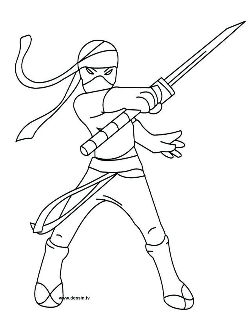 Ninjago Golden Ninja Coloring Pages