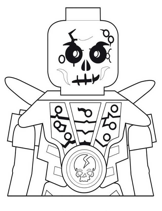 Ninjago Lego Coloring Page