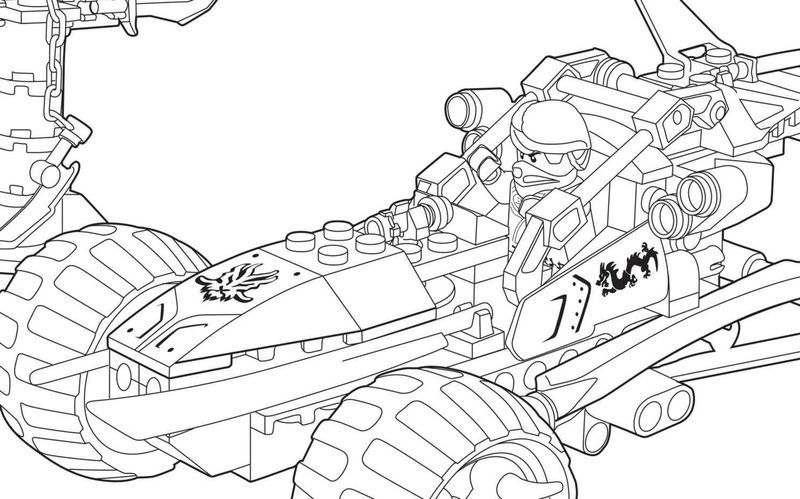 Ninjago Lego Coloring Pages