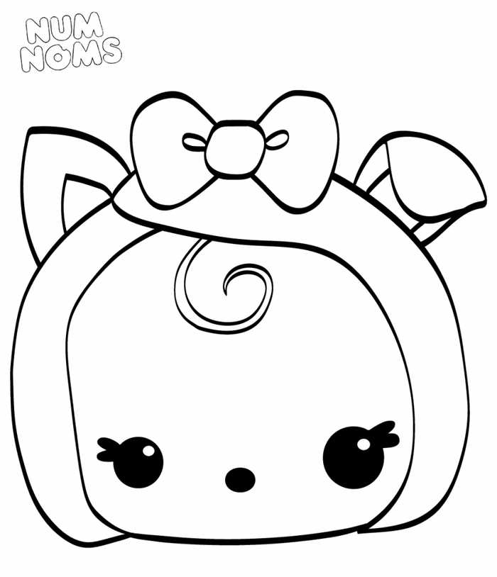 Num Noms Coloring Pages Becca Bacon