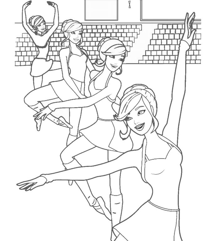 Nutcracker Ballet Coloring Pages