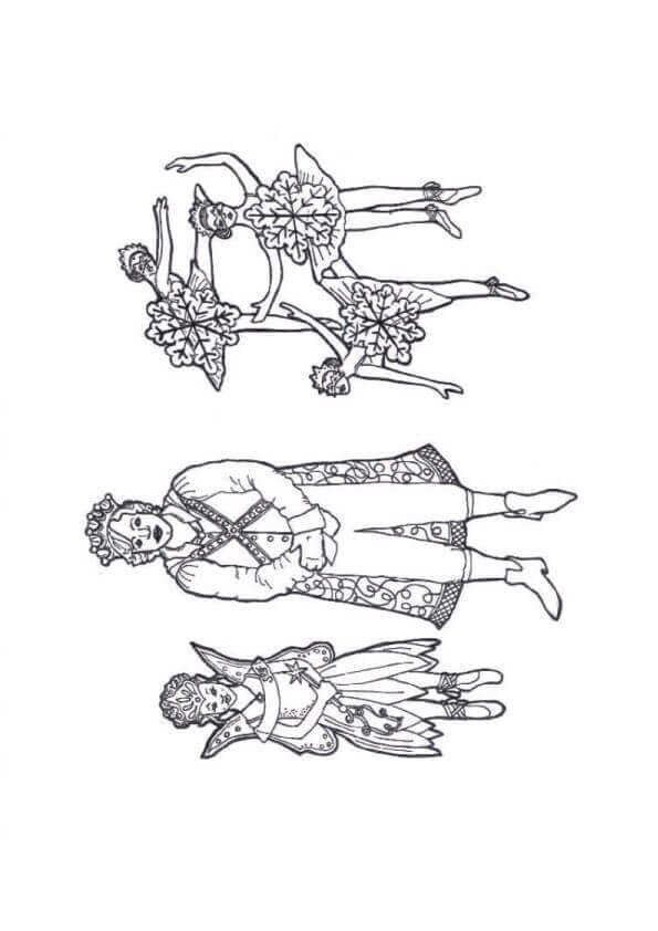 Nutcracker Ballet Coloring Pages