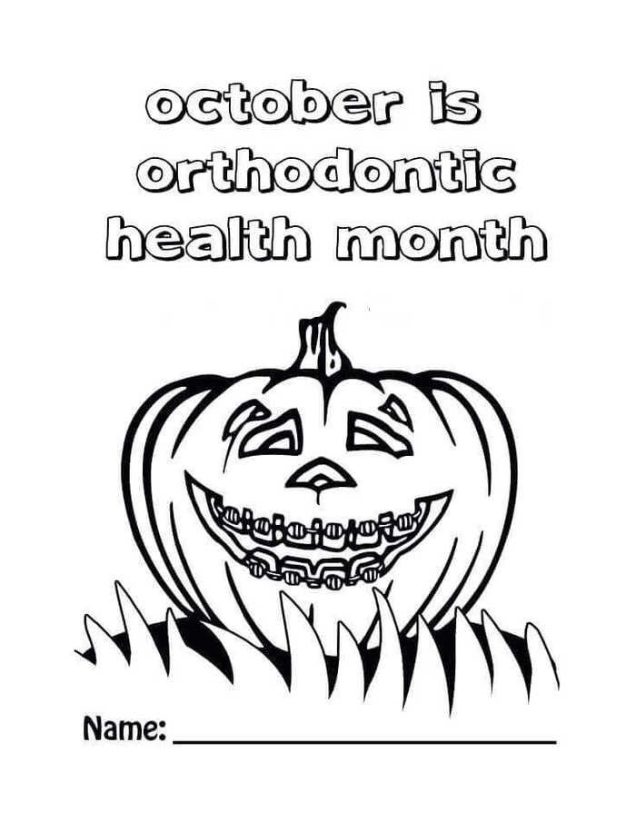 October Coloring Pages Printable