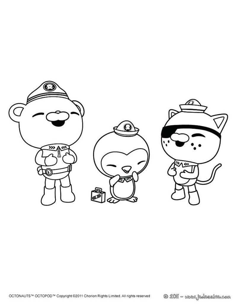 Octonauts Coloring Pages Gup