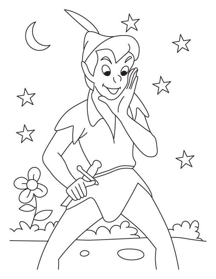 Peter Pan Coloring Pages