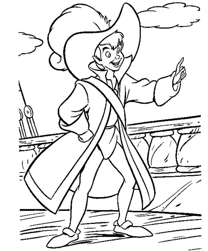 Peter Pan Coloring Pages Pdf