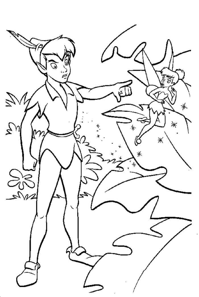 Peter Pan Coloring Pages