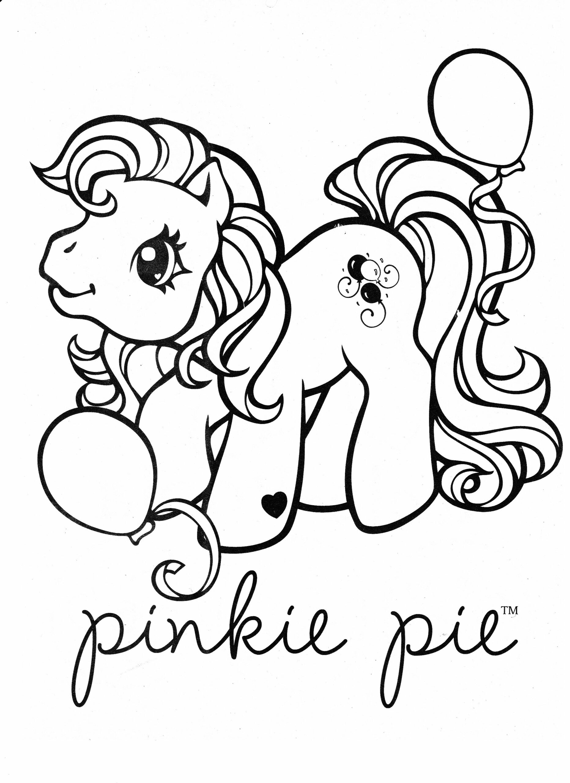 pinkie pie coloring pages