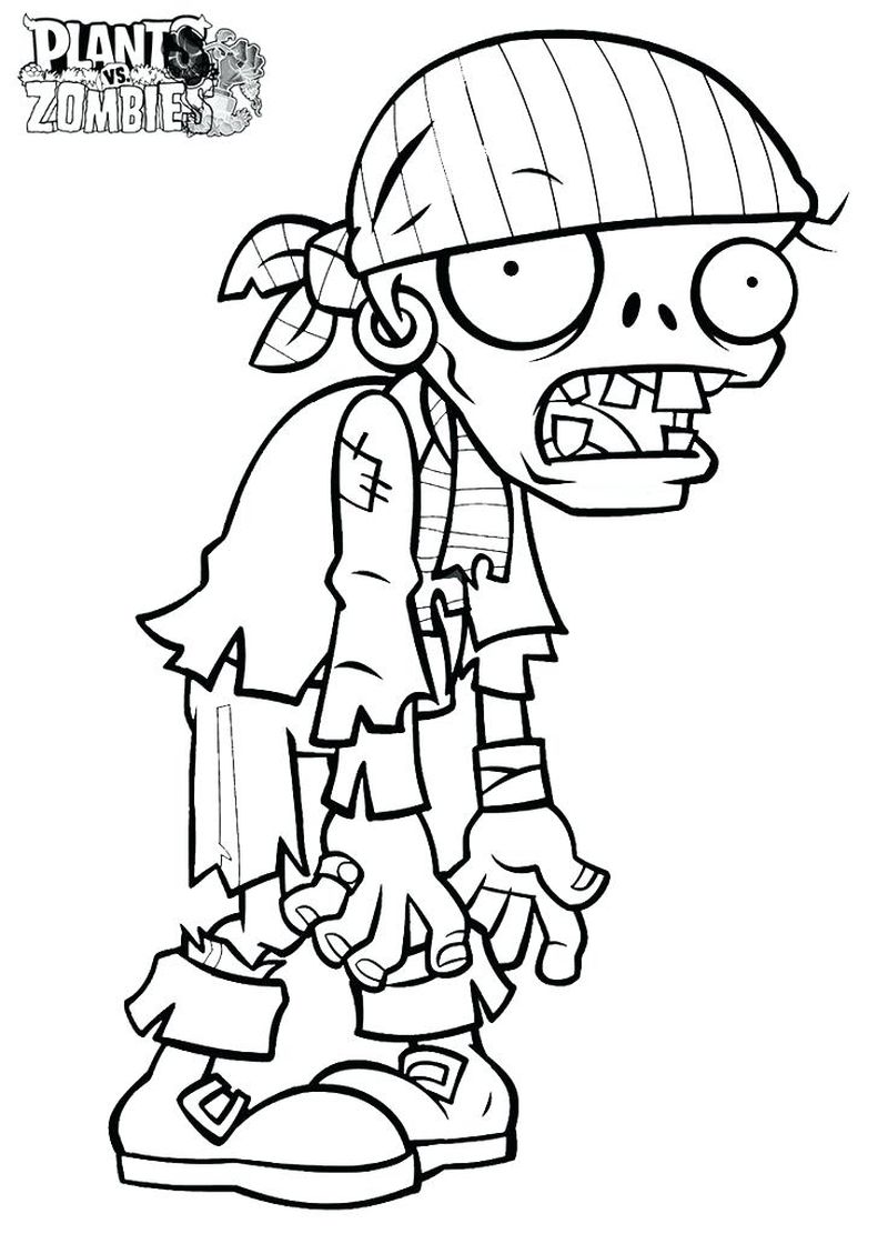 Plants Vs Zombies 2 Coloring Pages