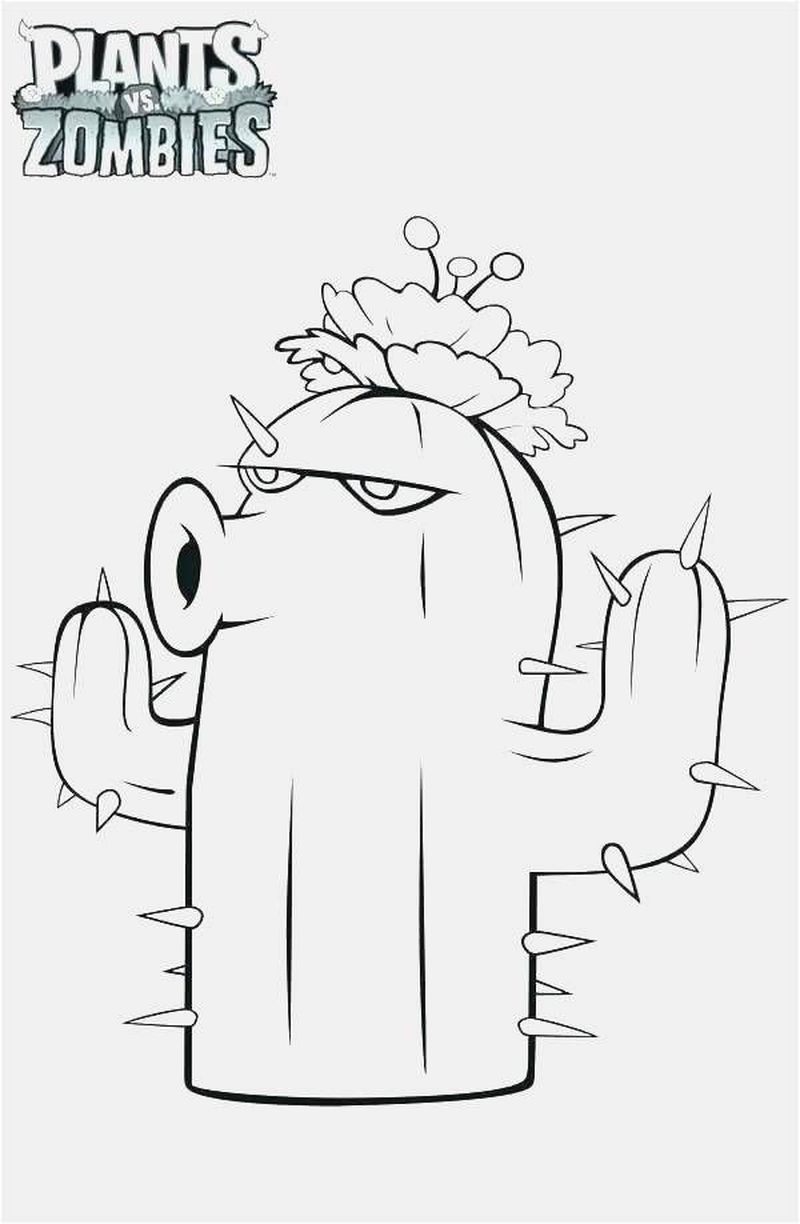 Plants Vs Zombies Coloring Pages All Plants