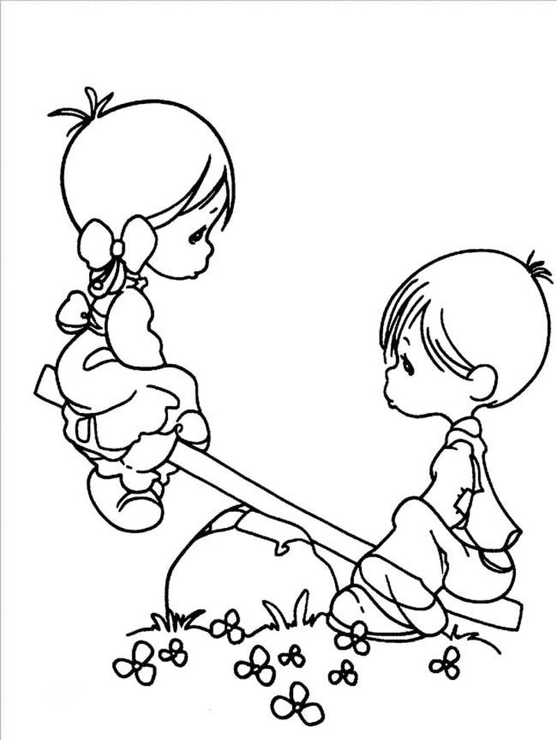 Precious Moments Coloring Book Pages