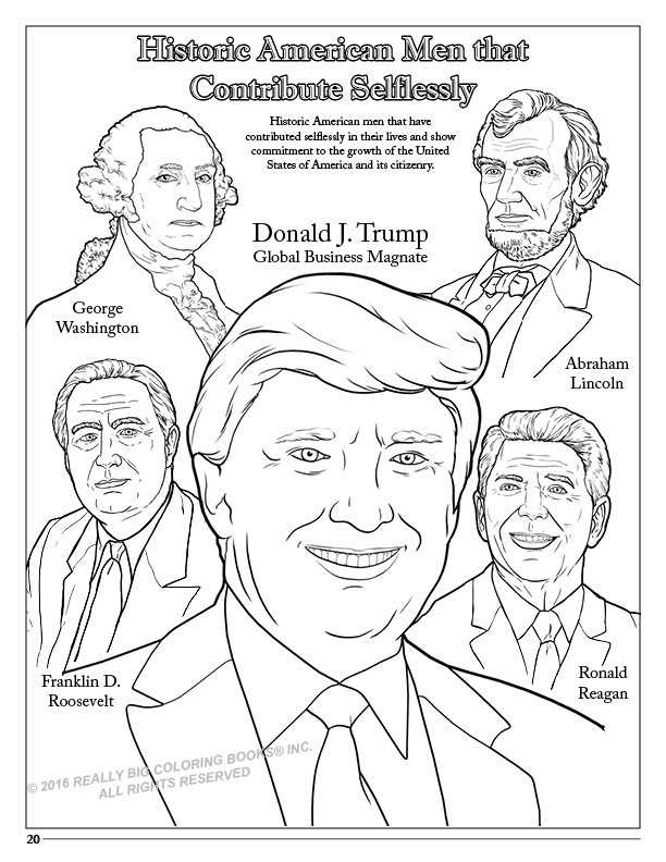 Presidents Day Coloring Pages