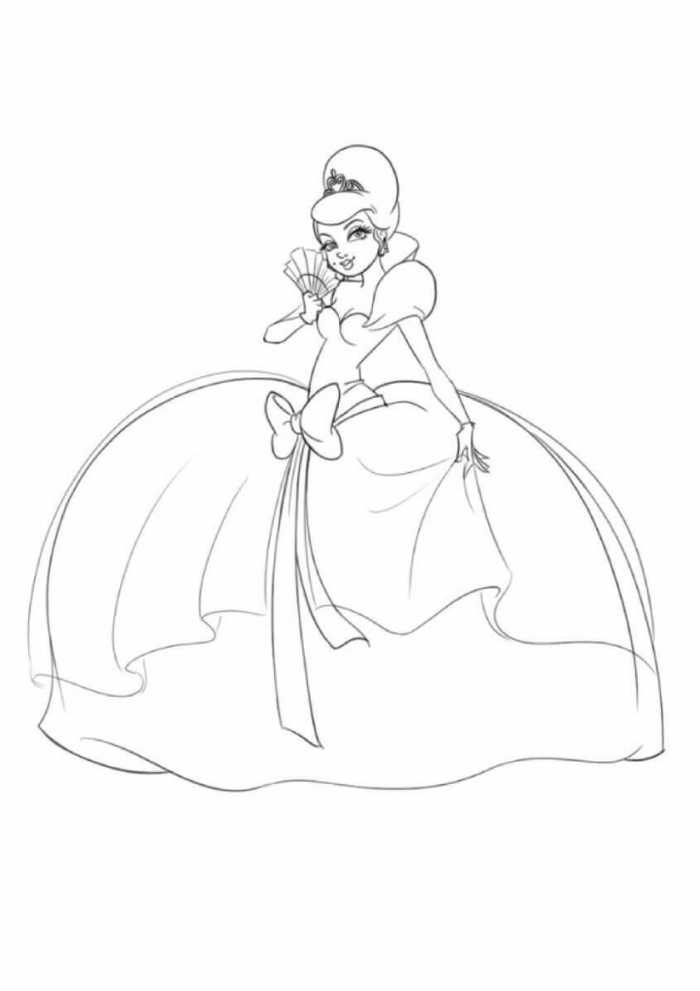 Princess Coloring Pages Charlotte Le Bouf