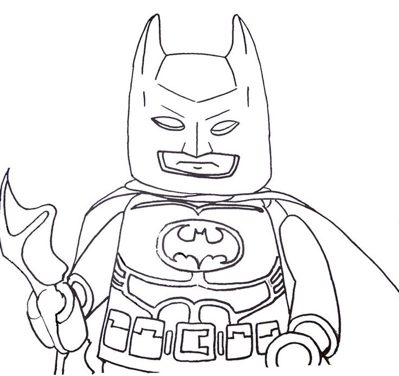 Print Lego Batman Coloring Pages