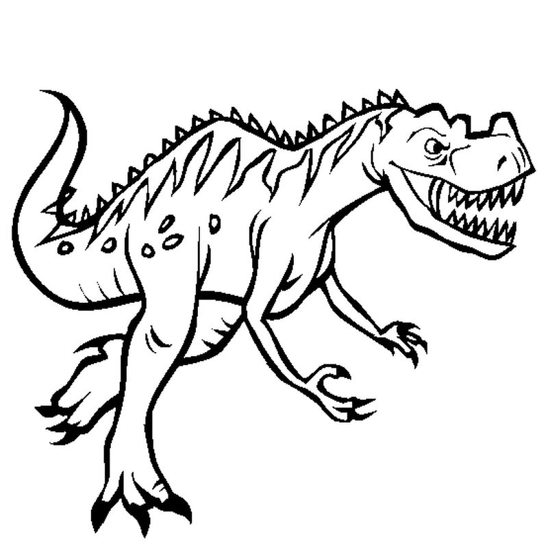 Printable Dinosaur Coloring Pages