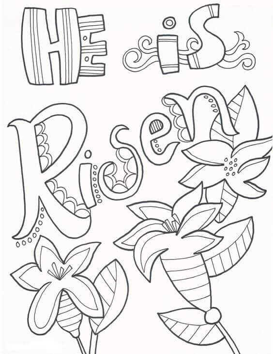 Printable Easter Coloring Pages