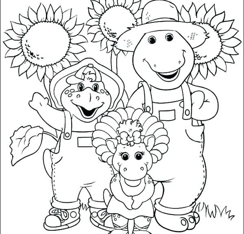 Printable Farm Animals Coloring Pages