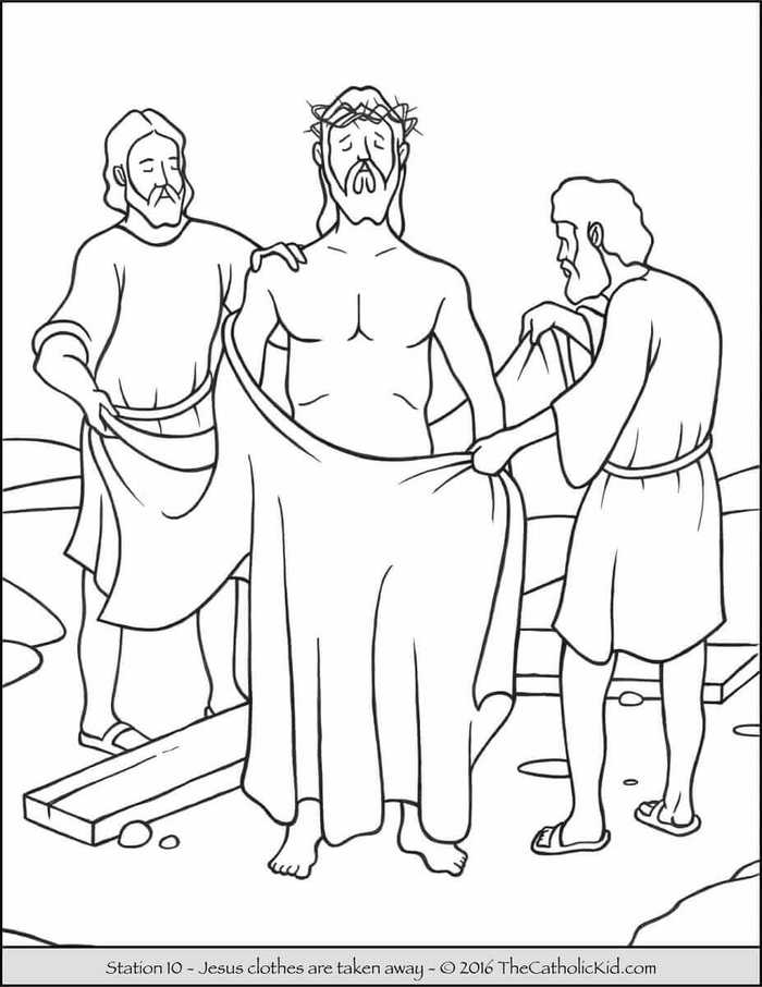 Printable Good Friday Coloring Pages