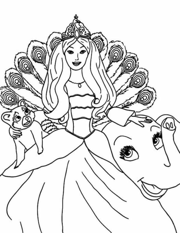 Printable Princess Coloring Pages