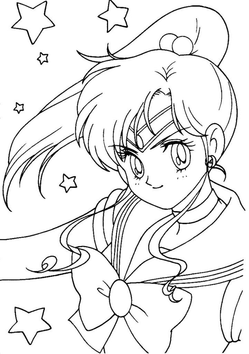 Printable Sailor Moon Coloring Pages