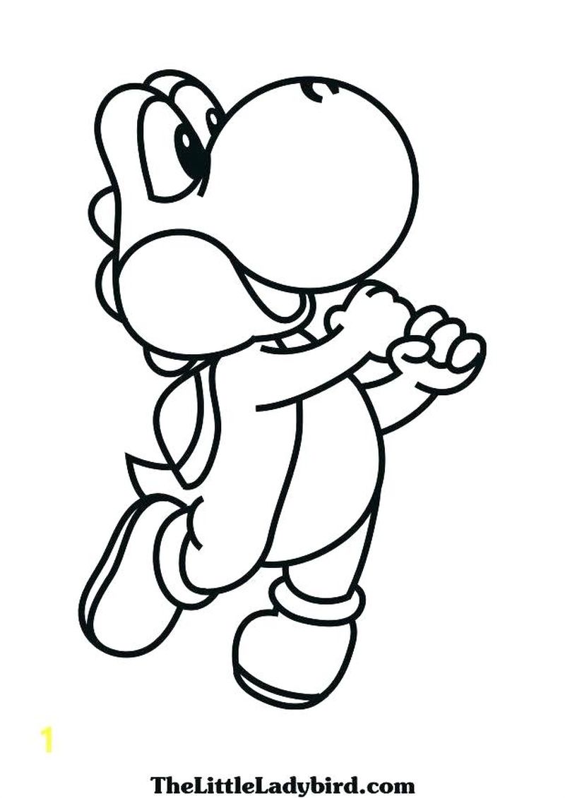 Printable Super Mario Galaxy Coloring Pages