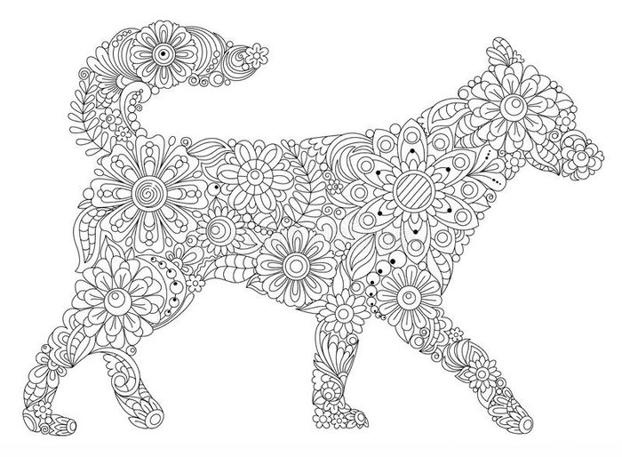 Printable Zentangle Coloring Pages